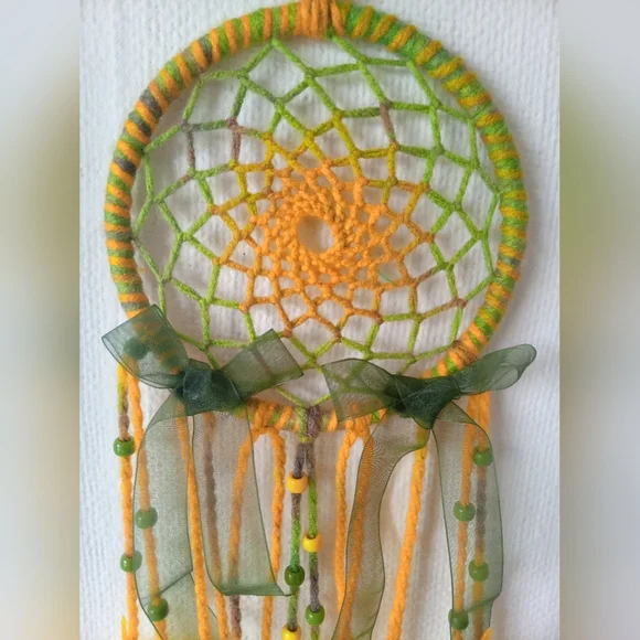 Cida's 💛 handmade dreamcatcher 💚 - Picture 8 of 15